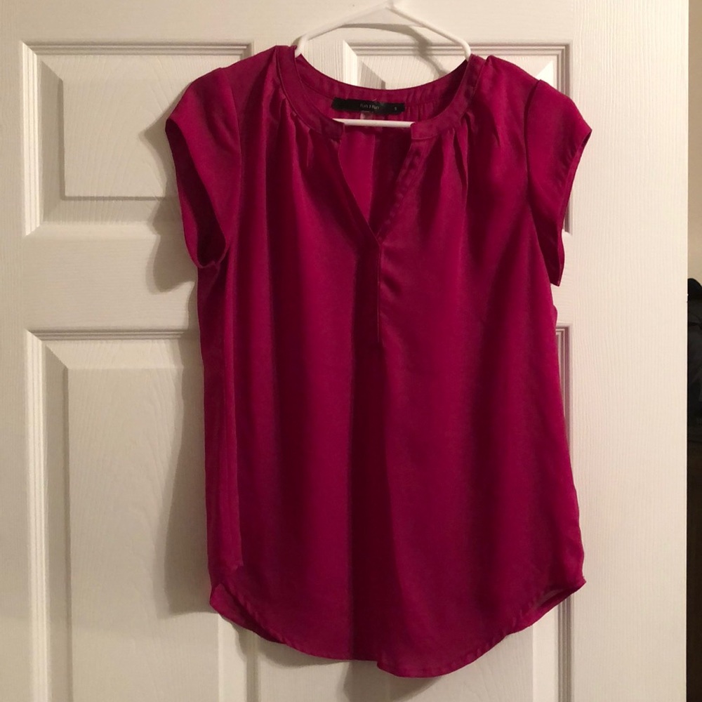 Hot Pink Blouse